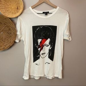 DAVID BOWIE Forever 21 t-shirt